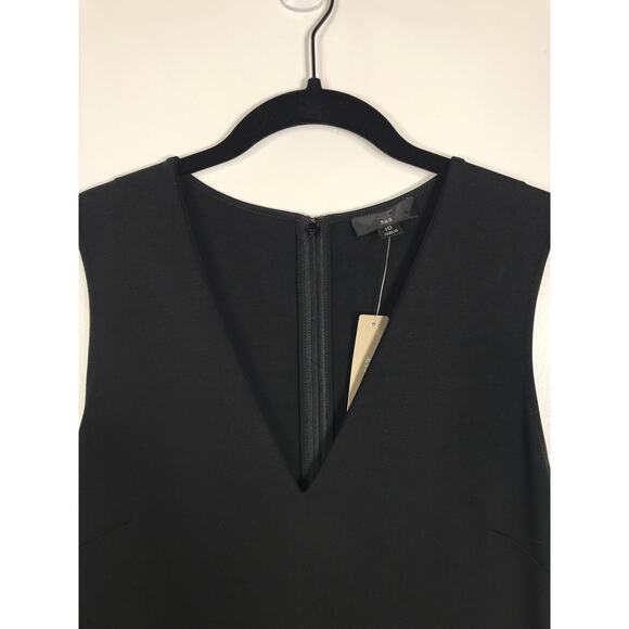 New J. Crew 365 Women's 10 Black Ponte Sheath Dress Office Work Date Night - Picture 6 of 13